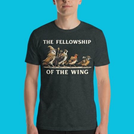 Fellowship Of The Wing Fast Food LOTR Parody Shirt
