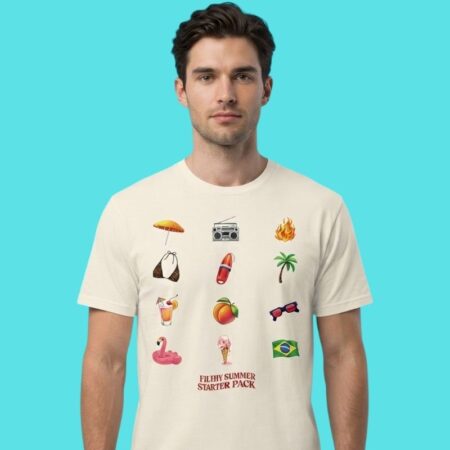 Filthy Summer Starter Pack Beach Essentials Graphic Tee