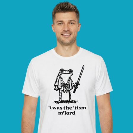Frog Samurai 'Tism M'Lord Medieval Meme Shirt
