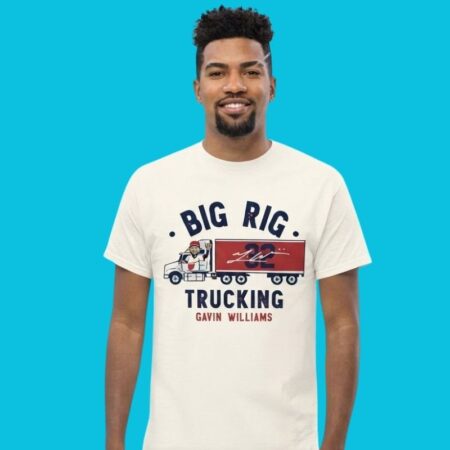 Gavin Williams Cleveland Baseball Big Rig Signature Shirt