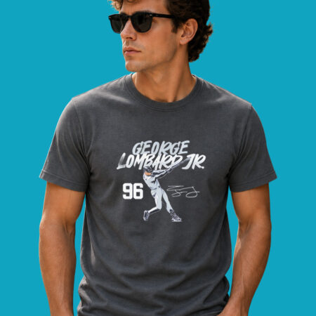 George Lombard Jr New York Baseball Swing Shirt