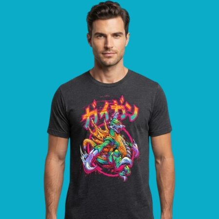 Gigan Godzilla Kaiju Toho Monster Vintage Sci-Fi Tee