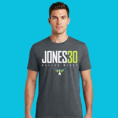 Haley Jones #30 Dallas Wings WNBA Jersey Tee
