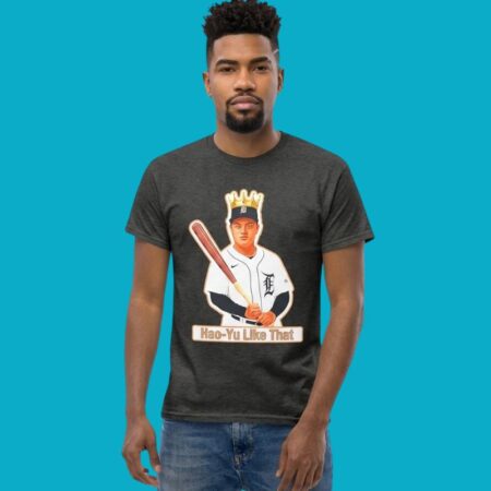 Hao-Yu Lee Detroit Tigers Hao Yu Like That Baseball Graphic Tee