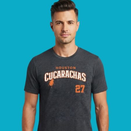 Houston Cucarachas José Altuve #27 Cockroaches Graphic Tee
