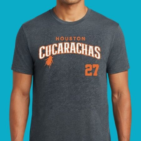 Houston Cucarachas Jose Altuve 27 Cockroaches Tee