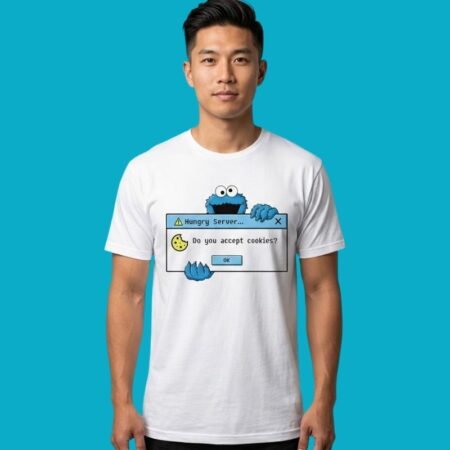 Hungry Server Do You Accept Cookies Cookie Monster Humor Tee
