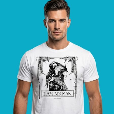 I Am No Man Eowyn Lord Of The Rings Fantasy Tee