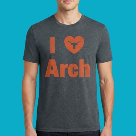 I Heart Arch Manning Texas Longhorns Football Tee