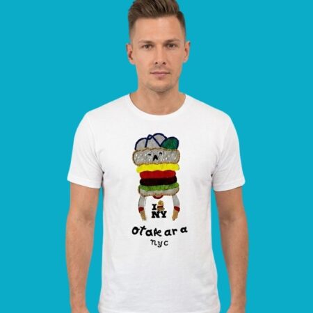 I Love NY NYC Burger Otake AR-A New York Graphic Tee
