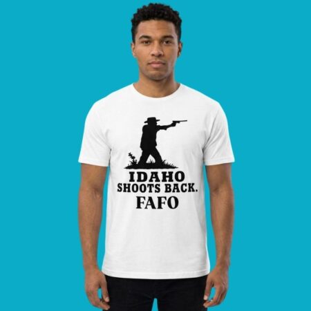 Idaho Shoots Back FAFO Second Amendment Graphic Tee