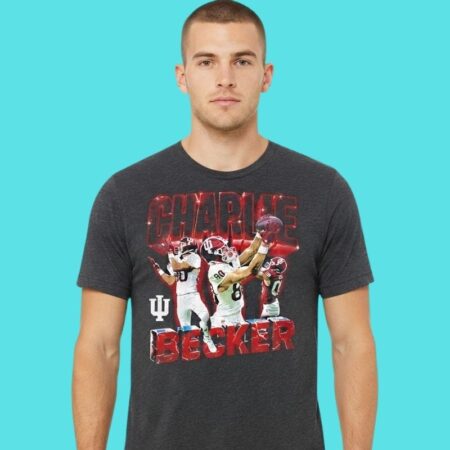 Indiana Hoosiers Charlie Becker 90s Vintage Collage Tee