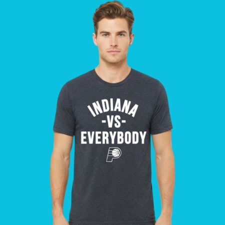 Indiana Pacers NBA Vs Everybody Team Pride T-Shirt