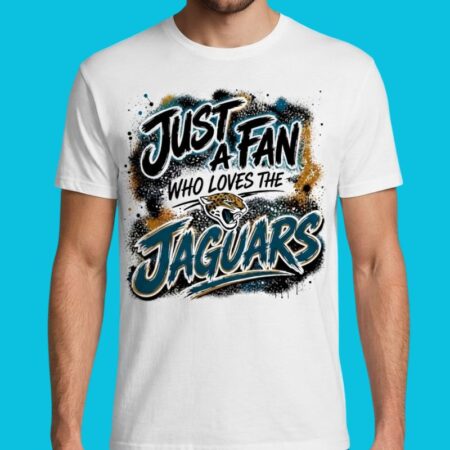 Jacksonville Football Just A Fan Logo Pride T-Shirt