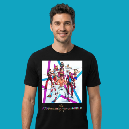 JoJo's Bizarre Adventure World Anime Crossover Tee