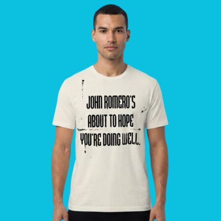 John Romero Game Creator Quote Graphic Tee