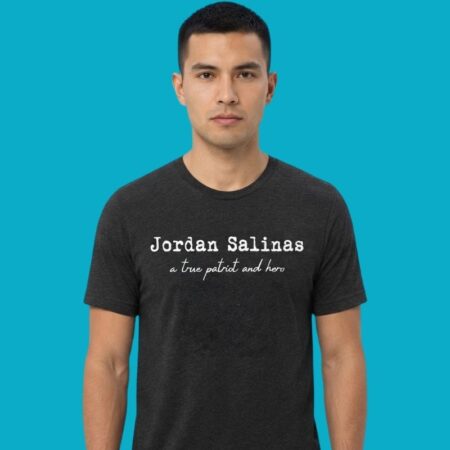 Jordan Salinas A True Patriot And Hero Graphic Tee