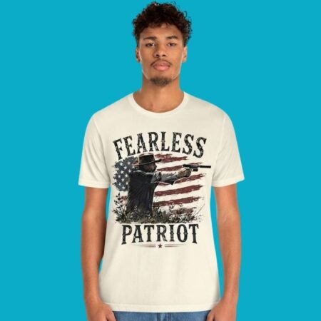 Jordan Salinas American Flag Hero Graphic Tribute Tee