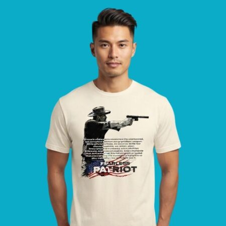 Jordan Salinas Fearless Patriot American Hero Tee