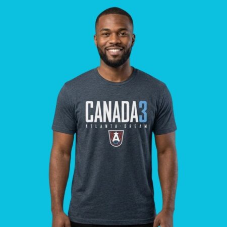 Jordin Canada #3 Atlanta Dream WNBA Jersey Shirt