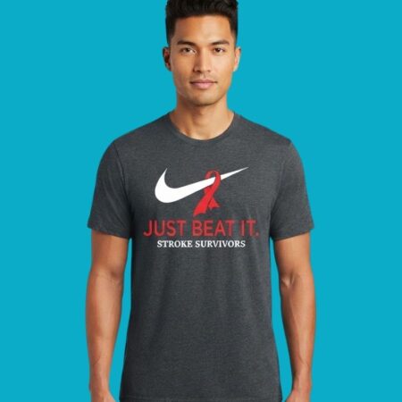 Just Beat It Stroke Survivor Recovery Medical Tee