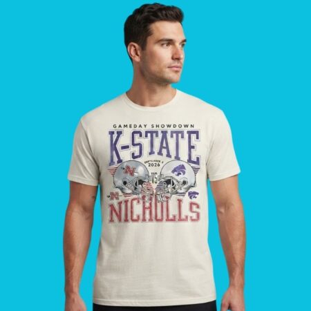 K-State vs Nicholls State 2026 Showdown Helmet Shirt