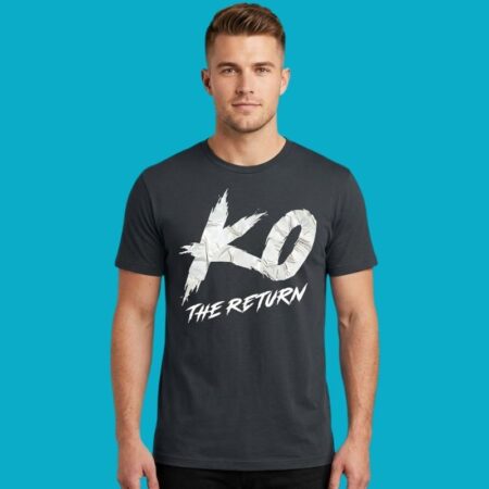 KO The Return Boxing & MMA Combat Sports Graphic Tee