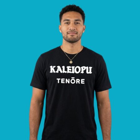 Kaleiopu Tenore Bold Typography Name Design Tee