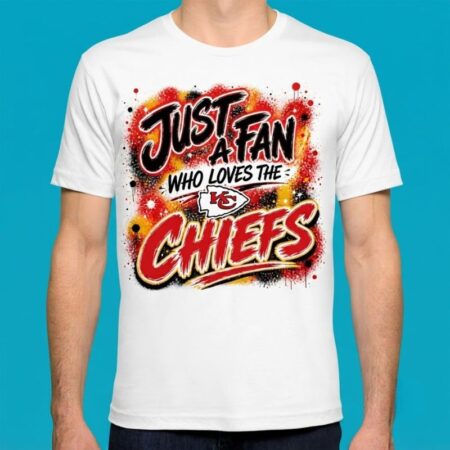 Kansas City Football Just A Fan Logo Pride T-Shirt
