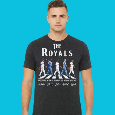 Kansas City Royals Legends Roster Signatures T-Shirt