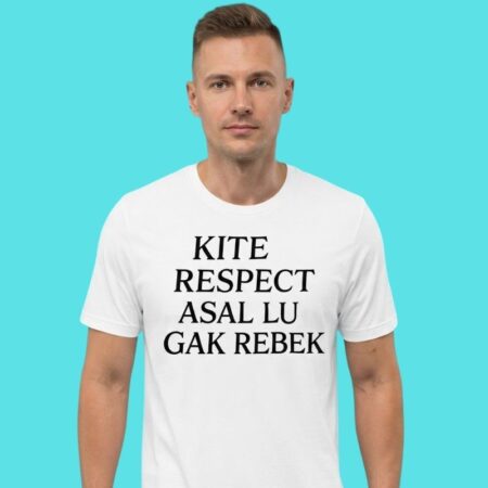 Kite Respect Betawi Jakarta Streetwear Typography Tee