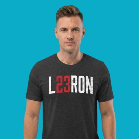 L23bron Philadelphia 76ers Basketball Name & Number Tee