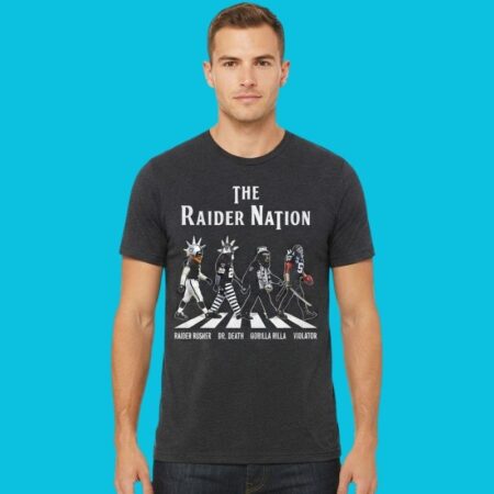 Las Vegas Raiders Superfans Raider Nation Signatures Shirt