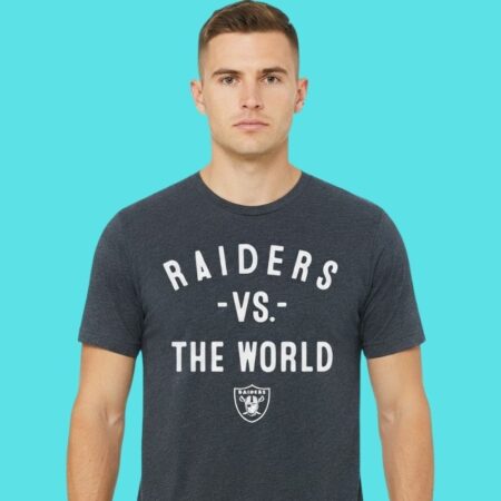 Las Vegas Raiders Vs The World 2026 NFL Season Fan Tee