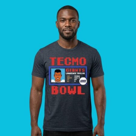Lawrence Taylor New York Football Tecmo Bowl Shirt
