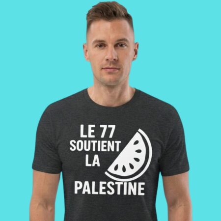 Le 77 Soutient La Palestine Graphic Tee