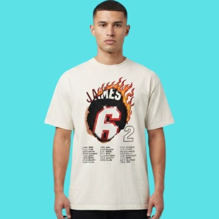 LeBron James Philadelphia Basketball Legend Tribute Tee