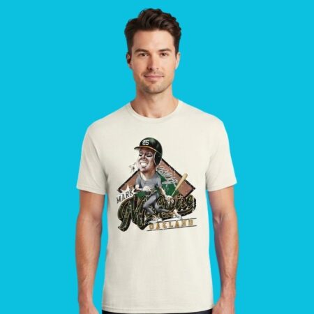 Mark McGwire Oakland Baseball Vintage Graphic Tee