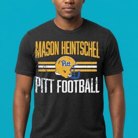 Mason Heintschel Pitt Panthers Football Helmet Hero Tee