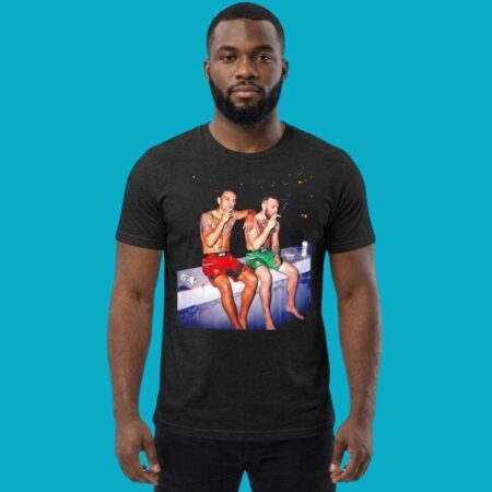 Max Holloway & Conor McGregor 2026 Beer Smoking MMA Tee