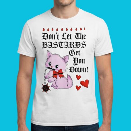 Medieval Flail Cat Anti-Bastards Statement Shirt