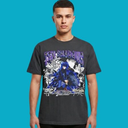 Megumi Fushiguro Ten Shadows Jujutsu Kaisen Graphic Tee