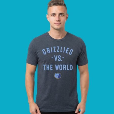 Memphis Grizzlies Vs The World NBA 2026 Fan Graphic Tee