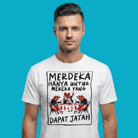 Merdeka Hanya Untuk Mereka Yang Dapat Jatah Satire Tee
