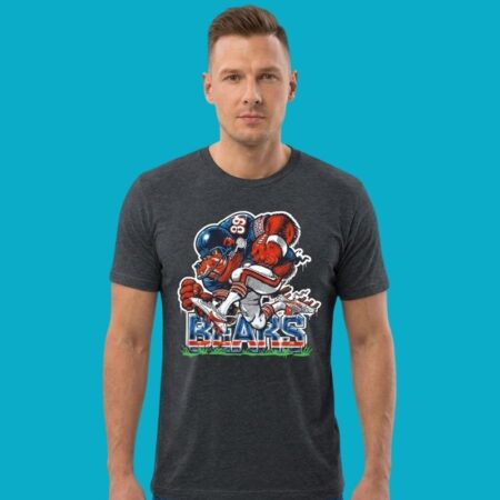 Mike Ditka 89 Chicago Bears Football Vintage Fan Tee