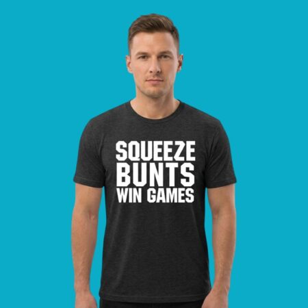 Miles Mikolas Squeeze Bunts Win Games Baseball Tee (Design A)