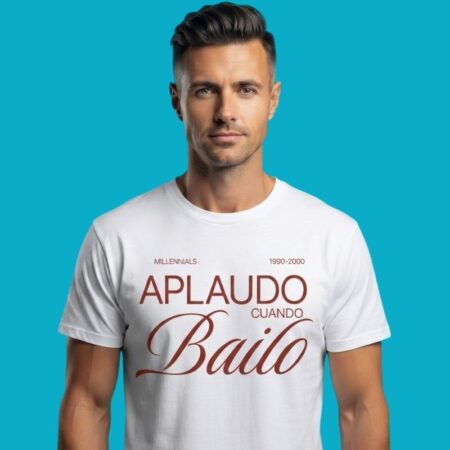 Millennials 1990-2000 Aplaudo Cuando Bailo Nostalgia Tee
