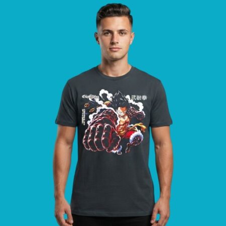 Monkey D. Luffy Armored Coat Gear 4 One Piece Anime Tee