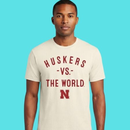 Nebraska Cornhuskers Vs The World 2026 Season Fan Tee