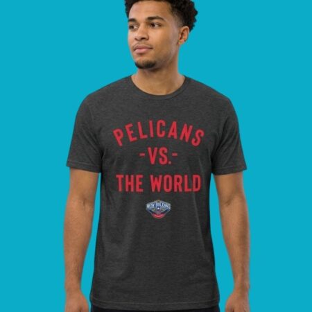 New Orleans Pelicans Vs The World NBA 2026 Fan Graphic Tee